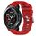 For Honor Watch GS Pro 22mm Cinturino in silicone morbido a tinta unita (rosso) For Honor Watch GS Pro 22mm Cinturino in silicone morbido a tinta unita (rosso)