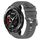 Cinturino per orologio in silicone morbido a tinta unita For Honor Watch GS Pro 22 mm (grigio scuro) Cinturino per orologio in silicone morbido a tinta unita For Honor Watch GS Pro 22 mm (grigio scuro)