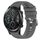 For Honor Magic Watch 2 46mm 22mm Cinturino in silicone morbido a tinta unita (grigio scuro) For Honor Magic Watch 2 46mm 22mm Cinturino in silicone morbido a tinta unita (grigio scuro)