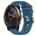 Per Amazfit 3 22mm cinturino in silicone morbido tinta unita (blu)