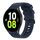 Per Samsung Galaxy Watch 5 44mm 20mm Cinturino in silicone morbido a tinta unita (blu notte) Per Samsung Galaxy Watch 5 44mm 20mm Cinturino in silicone morbido a tinta unita (blu notte)