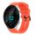 Per Garmin Forerunner 158 20mm Cinturino in silicone morbido a tinta unita (rosso)