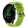 Per Garmin Forerunner 55 20mm cinturino in silicone morbido a tinta unita (verde lime)