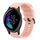 Per Garmin Venu 20mm Cinturino in silicone morbido a tinta unita (rosa)