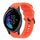 Per Garmin Venu 20mm Cinturino in silicone morbido a tinta unita (rosso)
