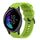 Per Garmin Venu 20mm Cinturino in silicone morbido a tinta unita (verde lime)