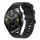 Per Huawei Watch GT3 42mm 20mm Cinturino in silicone morbido a tinta unita (nero) Per Huawei Watch GT3 42mm 20mm Cinturino in silicone morbido a tinta unita (nero)