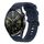 Per Huawei Watch GT3 42mm 20mm Cinturino in silicone morbido a tinta unita (blu notte) Per Huawei Watch GT3 42mm 20mm Cinturino in silicone morbido a tinta unita (blu notte)