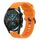 Per Huawei Watch GT2 42mm 20mm Cinturino in silicone morbido a tinta unita (arancione) Per Huawei Watch GT2 42mm 20mm Cinturino in silicone morbido a tinta unita (arancione)