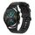 Per Huawei Watch GT2 42mm 20mm Cinturino in silicone morbido a tinta unita (nero) Per Huawei Watch GT2 42mm 20mm Cinturino in silicone morbido a tinta unita (nero)