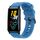 Cinturino per orologio in silicone morbido a tinta unita For Honor Watch ES da 20 mm (blu) Cinturino per orologio in silicone morbido a tinta unita For Honor Watch ES da 20 mm (blu)