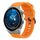 Per Huawei Watch GT3 Pro 46mm 22MM Cinturino in silicone morbido a tinta unita (arancione) Per Huawei Watch GT3 Pro 46mm 22MM Cinturino in silicone morbido a tinta unita (arancione)