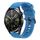 Per Huawei Watch GT3 46mm 22MM Cinturino in silicone morbido a tinta unita (blu) Per Huawei Watch GT3 46mm 22MM Cinturino in silicone morbido a tinta unita (blu)