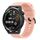 Per Huawei Watch GT Runner 22MM Cinturino in silicone morbido a tinta unita (rosa) Per Huawei Watch GT Runner 22MM Cinturino in silicone morbido a tinta unita (rosa)