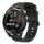 Per Huawei Watch GT Runner 22MM Cinturino in silicone morbido a tinta unita (nero) Per Huawei Watch GT Runner 22MM Cinturino in silicone morbido a tinta unita (nero)