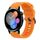 Per Huawei Watch 3 22MM Cinturino in silicone morbido a tinta unita (arancione) Per Huawei Watch 3 22MM Cinturino in silicone morbido a tinta unita (arancione)