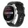 Per Huawei Watch 3 Pro 22MM Cinturino in silicone morbido a tinta unita (nero) Per Huawei Watch 3 Pro 22MM Cinturino in silicone morbido a tinta unita (nero)