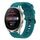 Per Huawei Watch 3 Pro 22MM Cinturino in silicone morbido a tinta unita (verde) Per Huawei Watch 3 Pro 22MM Cinturino in silicone morbido a tinta unita (verde)