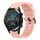 Per Huawei GT2 46mm 22MM Cinturino in silicone morbido a tinta unita (rosa) Per Huawei GT2 46mm 22MM Cinturino in silicone morbido a tinta unita (rosa)