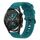 Per Huawei GT2 46mm 22MM Cinturino in silicone morbido a tinta unita (verde) Per Huawei GT2 46mm 22MM Cinturino in silicone morbido a tinta unita (verde)
