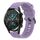 Per Huawei GT2 46mm 22MM Cinturino in silicone morbido a tinta unita (viola) Per Huawei GT2 46mm 22MM Cinturino in silicone morbido a tinta unita (viola)