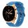 For Honor Watch GS 3 22MM Cinturino in silicone morbido a tinta unita (blu) For Honor Watch GS 3 22MM Cinturino in silicone morbido a tinta unita (blu)