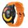 Per Xiaomi MI Watch Color 2 22mm Cinturino in silicone morbido a tinta unita (arancione) Per Xiaomi MI Watch Color 2 22mm Cinturino in silicone morbido a tinta unita (arancione)