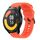 Per Xiaomi MI Watch Color 2 22mm Cinturino in silicone morbido a tinta unita (rosso) Per Xiaomi MI Watch Color 2 22mm Cinturino in silicone morbido a tinta unita (rosso)
