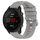 Per GarminActive S 18mm cinturino in silicone a tinta unita (grigio)