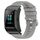 Per Huawei Band B5 18mm Cinturino in silicone a tinta unita (grigio)