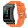Per Huawei Band B5 18mm Cinturino in silicone a tinta unita (arancione)
