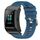 Per Huawei Band B5 18mm Cinturino in silicone a tinta unita (blu)