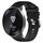 Cinturino per orologio in silicone a tinta unita da 18 mm per Honor S1 (nero) Cinturino per orologio in silicone a tinta unita da 18 mm per Honor S1 (nero)