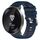 Cinturino per orologio in silicone a tinta unita For Honor S1 da 18 mm (blu notte) Cinturino per orologio in silicone a tinta unita For Honor S1 da 18 mm (blu notte)