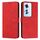 Per OPPO Reno11 F Skin Feel Custodia per telefono in pelle goffrata a forma di cuore con cordino lungo (Rosso) Per OPPO Reno11 F Skin Feel Custodia per telefono in pelle goffrata a forma di cuore con cordino lungo (Rosso)