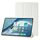 Per Huawei MatePad Pro 13.2 2023 Custodia tablet in pelle tripla acrilica trasparente (bianca)