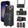 Per Samsung Galaxy S23+ 5G Borsa a tracolla con portafoglio Porta anello Custodia in pelle per telefono (Nero) Per Samsung Galaxy S23+ 5G Borsa a tracolla con portafoglio Porta anello Custodia in pelle per telefono (Nero)