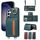Per Samsung Galaxy S24+ 5G Borsa a portafoglio con tracolla Custodia ad anello in pelle per telefono(Verde) Per Samsung Galaxy S24+ 5G Borsa a portafoglio con tracolla Custodia ad anello in pelle per telefono(Verde)