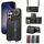 Per Samsung Galaxy S24+ 5G Borsa a tracolla con portafoglio Porta anello Custodia in pelle per telefono (Nero) Per Samsung Galaxy S24+ 5G Borsa a tracolla con portafoglio Porta anello Custodia in pelle per telefono (Nero)