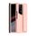 Per Honor Magic V2 RSR Pelle Elastica con impugnatura da polso Cover posteriore Custodia per telefono (rosa)