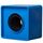 Microfono per intervista Logo Flag Station, specifiche: quadrato blu