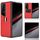 Per Honor Magic V2 RSR Porsche Design Litchi Texture Slot per schede Cover posteriore Custodia per telefono(Rosso) Per Honor Magic V2 RSR Porsche Design Litchi Texture Slot per schede Cover posteriore Custodia per telefono(Rosso)