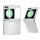 Per Samsung Galaxy Z Flip6 5G Custodia per telefono trasparente satinata con motivo a onde con cerniera Per Samsung Galaxy Z Flip6 5G Custodia per telefono trasparente satinata con motivo a onde con cerniera