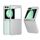 Per Samsung Galaxy Z Flip6 5G Custodia opaca per PC con motivo a onde (Argento) Per Samsung Galaxy Z Flip6 5G Custodia opaca per PC con motivo a onde (Argento)