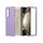 Per Samsung Galaxy Z Fold 6 5G PC Custodia antiurto per PC con texture smerigliata Diamond Paint (Viola) Per Samsung Galaxy Z Fold 6 5G PC Custodia antiurto per PC con texture smerigliata Diamond Paint (Viola)