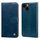 Custodia per cellulare in pelle antiurto con texture a cera d'olio per iPhone 15 (blu) Custodia per cellulare in pelle antiurto con texture a cera d'olio per iPhone 15 (blu)