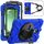 Custodia per tablet PC ibrida in silicone con impugnatura rotante per Samsung Galaxy Tab Active5 X300 con tracolla (blu) Custodia per tablet PC ibrida in silicone con impugnatura rotante per Samsung Galaxy Tab Active5 X300 con tracolla (blu)
