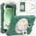 Custodia per tablet PC ibrida in silicone con impugnatura rotante per Samsung Galaxy Tab Active5 X300 con tracolla (verde smeraldo) Custodia per tablet PC ibrida in silicone con impugnatura rotante per Samsung Galaxy Tab Active5 X300 con tracolla (verde smeraldo)