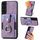 Custodia per telefono a portafoglio con carta ad anello retrò per Samsung Galaxy S22 5G (viola) Custodia per telefono a portafoglio con carta ad anello retrò per Samsung Galaxy S22 5G (viola)