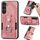 Custodia per telefono a portafoglio con carta ad anello retrò per Samsung Galaxy S23+ 5G (rosa) Custodia per telefono a portafoglio con carta ad anello retrò per Samsung Galaxy S23+ 5G (rosa)